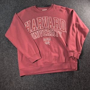 Harvard University Maroon Sweatshirt XL Collegiate Ivy League Licensed Apparel